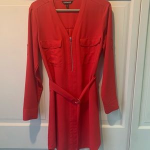 Express Red size medium dress